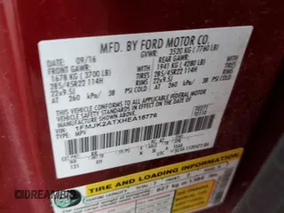 2017 Ford Expedition EL Limited with VIN 1FMJK2ATXHEA18776, listed as a Copart auction lot 42125195 with 69,740 mi miles and Salvage Title. Bid and sale history available at carsss.com. Image 14.