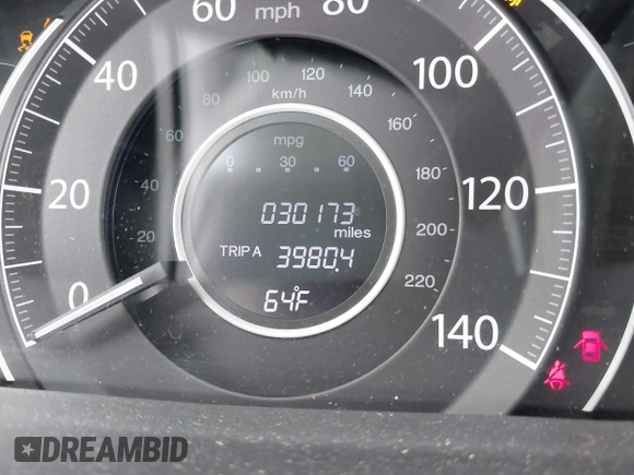 2016 Honda CR-V LX with VIN 5J6RM4H31GL128428, listed as a IAAI auction lot 41844212 with 30,173 mi miles. Bid and sale history available at carsss.com. Image 16.