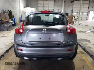 2014 Nissan Juke S with VIN JN8AF5MV4ET482519, listed as a Copart auction lot 52972395 with 54,412 mi miles and Salvage Title. Bid and sale history available at carsss.com. Image 6.