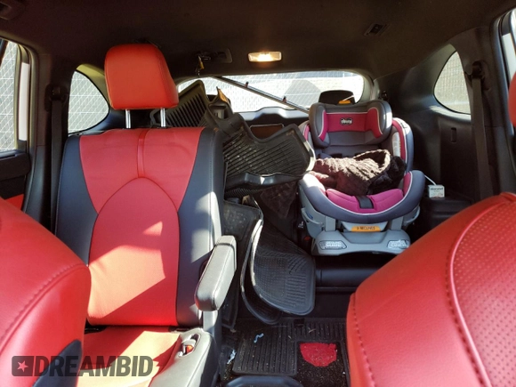 2021 Toyota Highlander XSE with VIN 5TDJZRBH9MS128001, listed as a Copart auction lot 46701225 with 17,887 mi miles and Salvage title. Bid and sale history available at DreamBid. Image 10.
