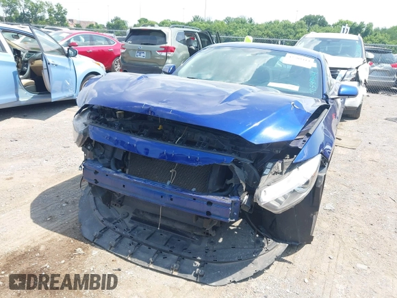 2015 Ford Mustang V6 with VIN 1FA6P8AM3F5317116, listed as a IAAI auction lot 42589414 with 129,321 mi miles and . Bid and sale history available at DreamBid. Image 6.