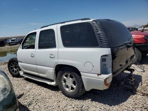 2004 GMC Yukon Denali with VIN 1GKEK63U64J170918, listed as a Copart auction lot 76378334 with 0 mi miles and Salvage Title. Bid and sale history available at carsss.com. Image 2.