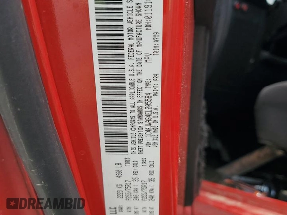 2014 Jeep Wrangler Sport with VIN 1C4AJWAG4EL205584, listed as a Copart auction lot 63671245 with Not provided miles and Salvage title. Bid and sale history available at DreamBid. Image 13.