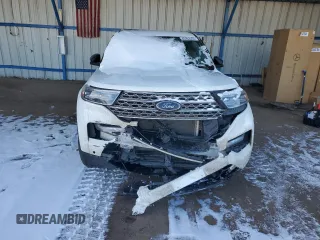 2020 Ford Explorer Limited with VIN 1FM5K8FWXLGD10741, listed as a Copart auction lot 45203355 with 0 mi miles and Salvage Title. Bid and sale history available at carsss.com. Image 5.