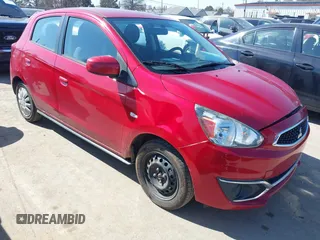2019 Mitsubishi Mirage ES z VIN ML32A3HJ7KH011587, wystawiony jako IAAI lot #41650588 z przebiegiem 63 421 mil mil oraz . Historia ofert i sprzedaży dostępna na DreamBid. Obrazek 1.