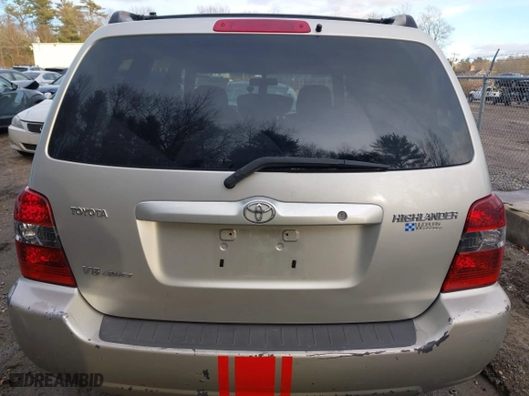 2004 Toyota Highlander with VIN JTEEP21A640060919, listed as a IAAI auction lot 41157455 with 126,227 mi miles. Bid and sale history available at carsss.com. Image 16.