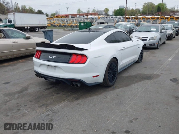 2020 Ford Mustang GT with VIN 1FA6P8CF2L5189929, listed as a IAAI auction lot 41946978 with 41,810 mi miles and . Bid and sale history available at DreamBid. Image 4.