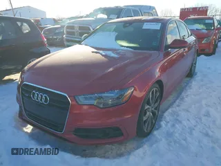 2013 Audi A6 3.0T Prestige with VIN WAUJGAFC5DN030463, listed as a IAAI auction lot 41304345 with 134,216 mi miles. Bid and sale history available at carsss.com. Image 17.
