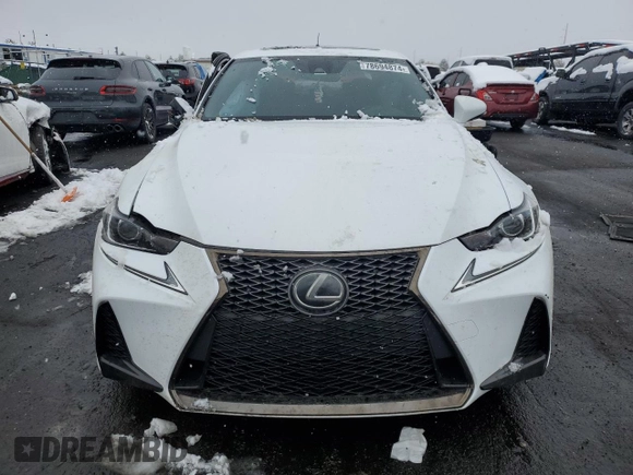 2017 Lexus IS 350 with VIN JTHCE1D27H5013874, listed as a Copart auction lot 78694874 with 54,001 mi miles and Salvage title. Bid and sale history available at DreamBid. Image 5.