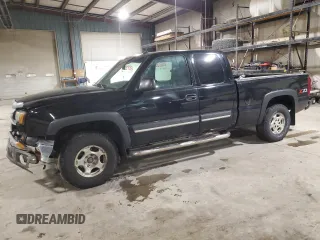 2003 Chevrolet Silverado 1500 LT with VIN 2GCEK19T531371666, listed as a Copart auction lot 50047725 with 197,427 mi miles and Salvage Title. Bid and sale history available at carsss.com. Image 1.