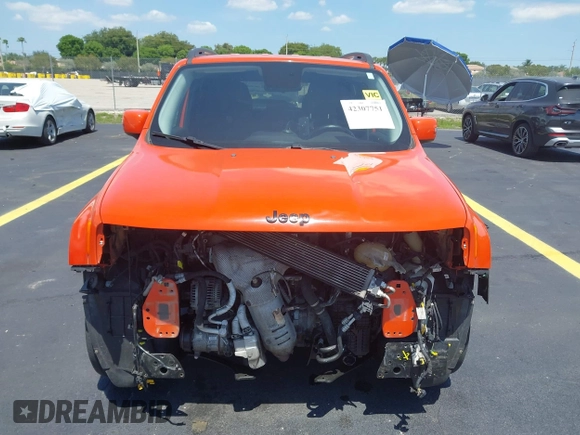 2017 Jeep Renegade Latitude with VIN ZACCJABB9HPF64850, listed as a IAAI auction lot 42307751 with 111,022 mi miles and . Bid and sale history available at DreamBid. Image 13.