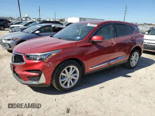 2020 Acura RDX with VIN 5J8TC2H36LL010860, listed as a Copart auction lot 72031633 with 46,094 mi miles. Bid and sale history available at carsss.com. Image 1.