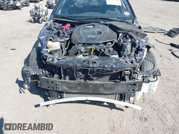2017 Infiniti Q60 2.0t with VIN JN1CV7EL1HM320056, listed as a IAAI auction lot 41697318 with 86,364 mi miles and . Bid and sale history available at DreamBid. Image 6.