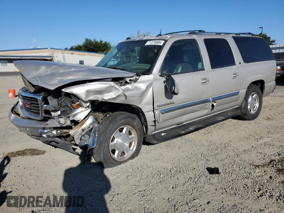 2004 GMC Yukon XL SLT with VIN 1GKEC16T44J308569, listed as a Copart auction lot 71376884 with 0 mi miles and Salvage Title. Bid and sale history available at carsss.com. Image 1.