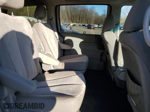 2014 Kia Sedona LX with VIN KNDMG4C70E6536481, listed as a Copart auction lot 53206255 with 175,565 mi miles and Salvage Title. Bid and sale history available at carsss.com. Image 12.