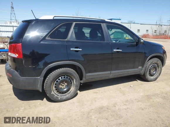2013 Kia Sorento EX with VIN 5XYKUDA26DG368705, listed as a Copart auction lot 53322095 with 214,498 mi miles and Clean Title. Bid and sale history available at carsss.com. Image 3.