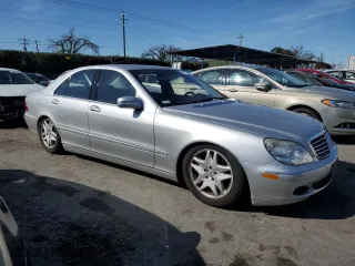 2006 Mercedes-Benz S-Class 3.7L with VIN WDBNF67J06A482377, listed as a Copart auction lot 44619455 with 155,669 mi miles and Clean Title. Bid and sale history available at carsss.com. Image 4.