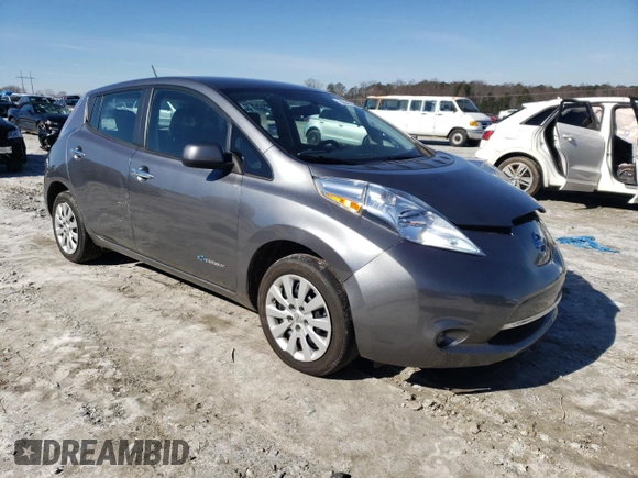 2015 Nissan LEAF SV with VIN 1N4AZ0CP4FC318011, listed as a Copart auction lot 39341993 with 73,756 mi miles. Bid and sale history available at carsss.com. Image 4.
