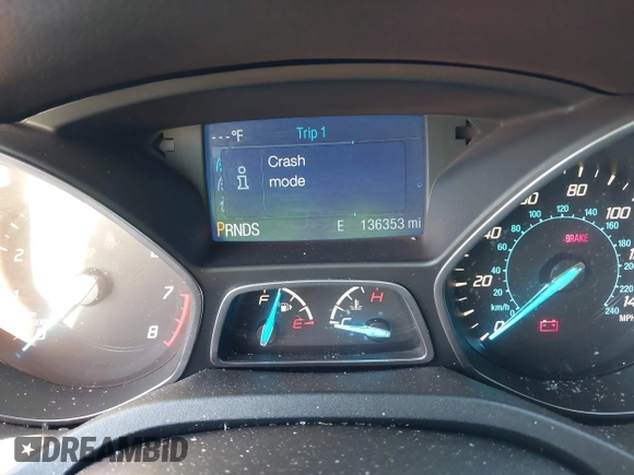 2014 Ford Escape S with VIN 1FMCU0F75EUD01705, listed as a IAAI auction lot 41504849 with 136,353 mi miles. Bid and sale history available at carsss.com. Image 7.