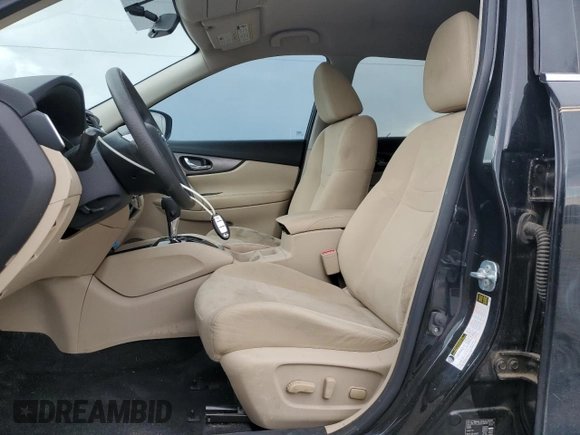 2016 Nissan Rogue S with VIN KNMAT2MT3GP723760, listed as a Copart auction lot 48951245 with 66,038 mi miles and Salvage Title. Bid and sale history available at DreamBid. Image 7.