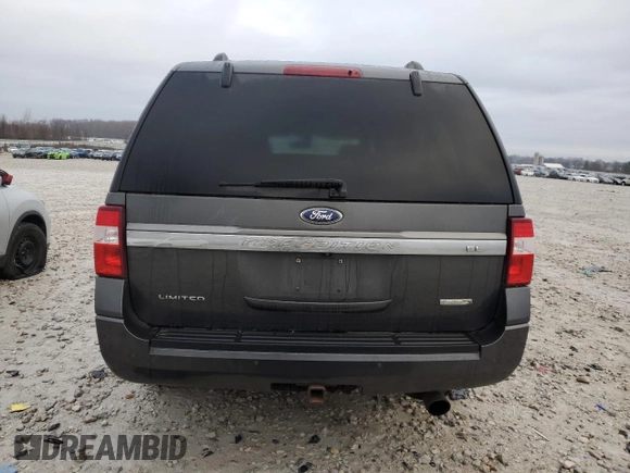 2015 Ford Expedition EL Limited with VIN 1FMJK2AT3FEF09932, listed as a Copart auction lot 80629414 with 204,279 mi miles and Clean Title. Bid and sale history available at carsss.com. Image 6.