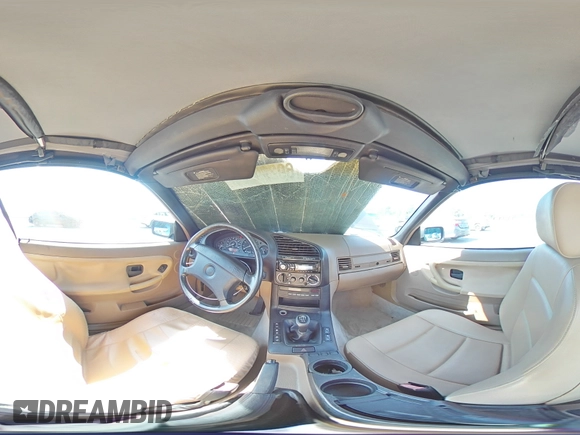 1995 BMW 3 Series 318iC with VIN WBABK5321SEC84192, listed as a Copart auction lot 69299564 with 199,105 mi miles and Salvage Title. Bid and sale history available at carsss.com. Image 13.