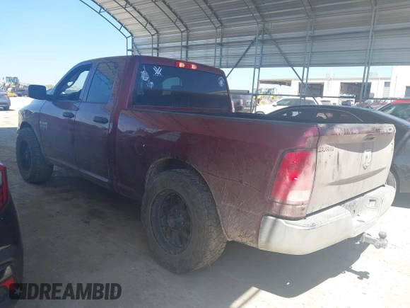 2019 Ram 1500 Tradesman with VIN 1C6RR6FG7KS704795, listed as a IAAI auction lot 41805925 with 123,959 mi miles and . Bid and sale history available at DreamBid. Image 3.