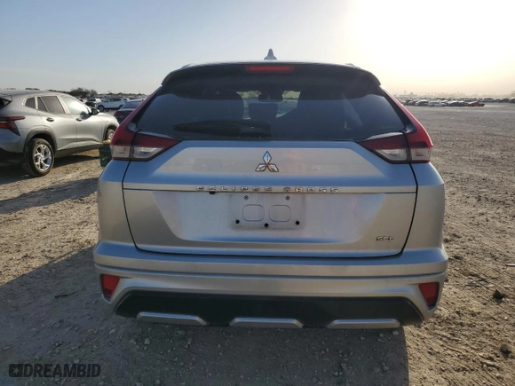 2023 Mitsubishi Eclipse Cross SE with VIN JA4ATWAA9PZ005526, listed as a Copart auction lot 47882325 with 54,559 mi miles and Salvage Title. Bid and sale history available at carsss.com. Image 6.
