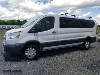 2016 Ford Transit Wagon XL with VIN 1FBZX2ZM9GKA50662, listed as a Copart auction lot 59330274 with 109,151 mi miles and Salvage Title. Bid and sale history available at carsss.com. Image 1.