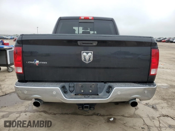 2016 Ram 1500 Lone Star with VIN 3C6RR6LT8GG288966, listed as a Copart auction lot 55069275 with 132,728 mi miles and Salvage Title. Bid and sale history available at carsss.com. Image 6.