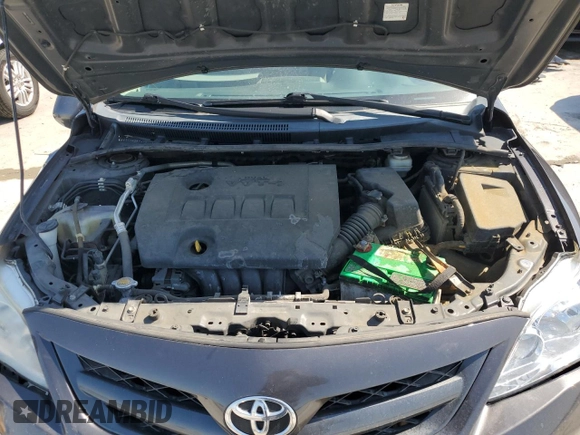 2011 Toyota Corolla L with VIN 2T1BU4EE4BC748106, listed as a Copart auction lot 51439955 with 133,188 mi miles and Salvage Title. Bid and sale history available at carsss.com. Image 11.