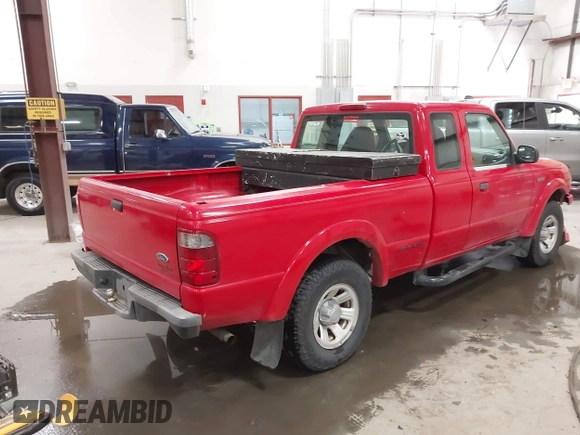 2002 Ford Ranger XL with VIN 1FTYR14U82PA00575, listed as a IAAI auction lot 42100859 with 161,089 mi miles and . Bid and sale history available at carsss.com. Image 4.