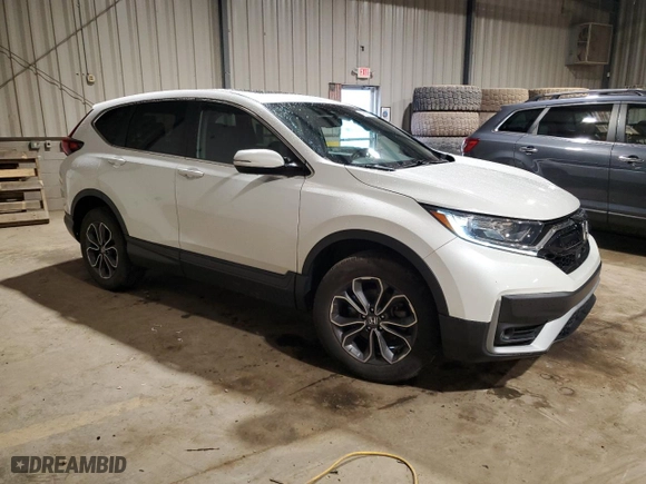 2021 Honda CR-V EX-L with VIN 2HKRW2H8XMH620181, listed as a Copart auction lot 47606705 with 37,410 mi miles and Salvage Title. Bid and sale history available at carsss.com. Image 4.