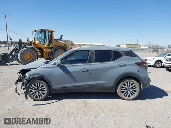 2024 Nissan Kicks SV with VIN 3N1CP5CV3RL472760, listed as a IAAI auction lot 41706169 with 20,160 mi miles. Bid and sale history available at carsss.com. Image 14.