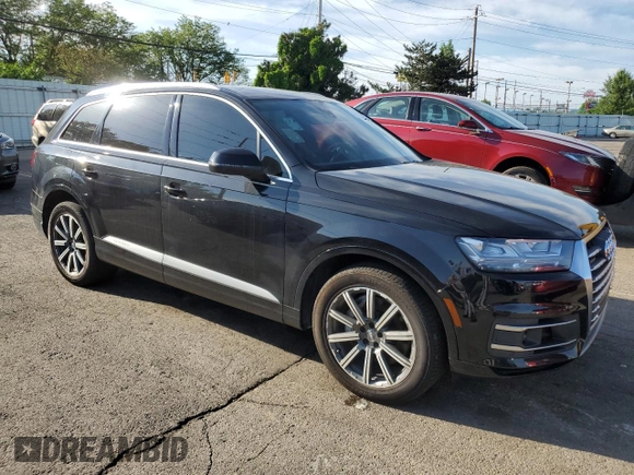 2018 Audi Q7 Premium Plus z VIN WA1LAAF74JD004058, wystawiony jako Copart lot #57092425 z przebiegiem 116 995 mil mil oraz Czysty tytuł • Clean title. Historia ofert i sprzedaży dostępna na DreamBid. Obrazek 4.