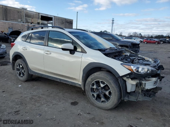 2019 Subaru Crosstrek Premium with VIN JF2GTACC5K9205413, listed as a Copart auction lot 85535984 with 85,009 mi miles and Salvage Title. Bid and sale history available at carsss.com. Image 4.