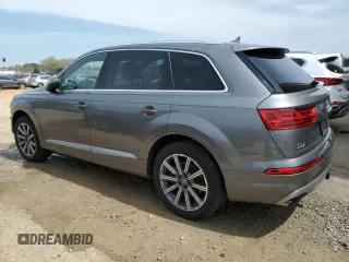 2017 Audi Q7 Premium Plus with VIN WA1LAAF78HD058828, listed as a Copart auction lot 51485055 with 104,920 mi miles and Salvage Title. Bid and sale history available at DreamBid. Image 2.