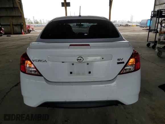 2018 Nissan Versa Sedan SV with VIN 3N1CN7AP2JL851436, listed as a Copart auction lot 45165175 with 99,746 mi miles and Salvage Title. Bid and sale history available at carsss.com. Image 6.