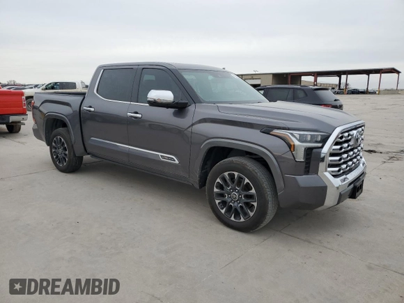 2022 Toyota Tundra 1794 Edition with VIN 5TFMA5DB4NX001531, listed as a Copart auction lot 48254135 with 70,101 mi miles and Clean title. Bid and sale history available at DreamBid. Image 4.