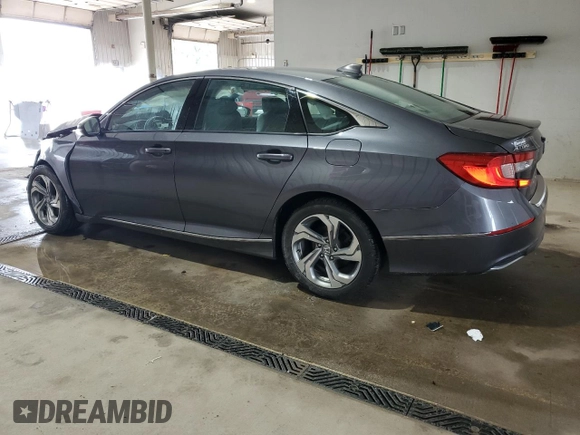 2018 Honda Accord EX-L with VIN 1HGCV1F57JA060393, listed as a Copart auction lot 61573075 with 59,215 mi miles and Salvage title. Bid and sale history available at DreamBid. Image 2.