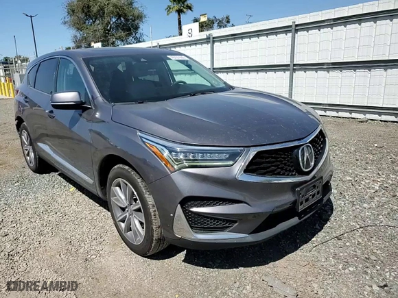 2019 Acura RDX w/Technology Pkg with VIN 5J8TC1H58KL019179, listed as a Copart auction lot 49727605 with 100,759 mi miles and Salvage Title. Bid and sale history available at carsss.com. Image 11.