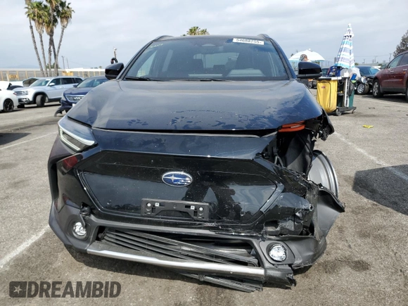 2024 Subaru Solterra Limited with VIN JTMABABA8RA074526, listed as a Copart auction lot 54688255 with 1,169 mi miles and Salvage title. Bid and sale history available at DreamBid. Image 5.