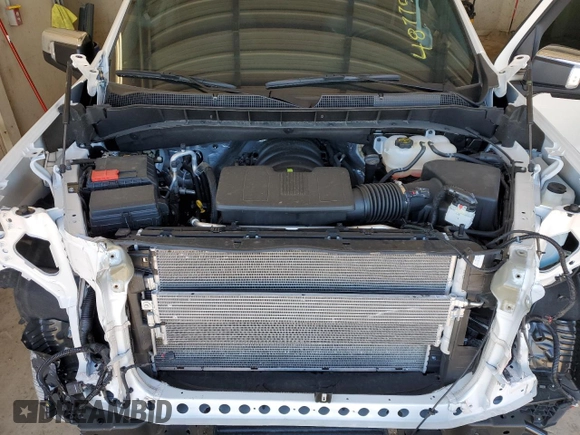 2024 Chevrolet Silverado 1500 LTZ with VIN 1GCUDGEL6RZ204568, listed as a Copart auction lot 48775205 with 10,633 mi miles and Salvage Title. Bid and sale history available at DreamBid. Image 11.
