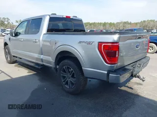 2021 Ford F-150 XL with VIN 1FTFW1E52MFC44822, listed as a IAAI auction lot 41657464 with 83,994 mi miles. Bid and sale history available at carsss.com. Image 3.