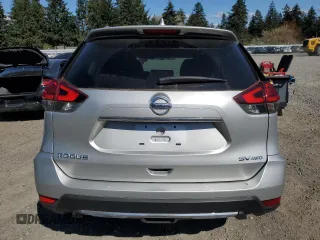 2017 Nissan Rogue SV with VIN KNMAT2MV5HP520355, listed as a Copart auction lot 53693225 with 109,569 mi miles and Salvage Title. Bid and sale history available at carsss.com. Image 6.