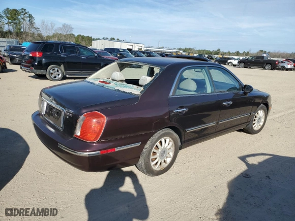 2005 Hyundai XG350 with VIN KMHFU45E95A424638, listed as a Copart auction lot 70498344 with 78,050 mi miles and Clean Title. Bid and sale history available at carsss.com. Image 3.