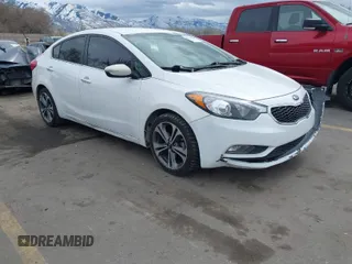 2016 Kia Forte EX with VIN KNAFX4A81G5598224, listed as a IAAI auction lot 41848545 with 48,403 mi miles. Bid and sale history available at carsss.com. Image 1.