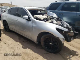 2007 Infiniti G35 Journey with VIN JNKBV61E87M724785, listed as a Copart auction lot 57032044 with Not Provided miles and Non Repairable. Bid and sale history available at DreamBid. Image 4.