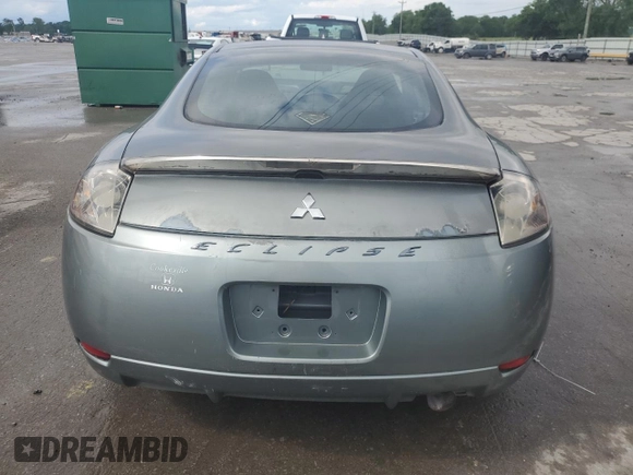 2008 Mitsubishi Eclipse GS with VIN 4A3AK24F88E040573, listed as a Copart auction lot 52558584 with 166,424 mi miles and Salvage Title. Bid and sale history available at DreamBid. Image 6.