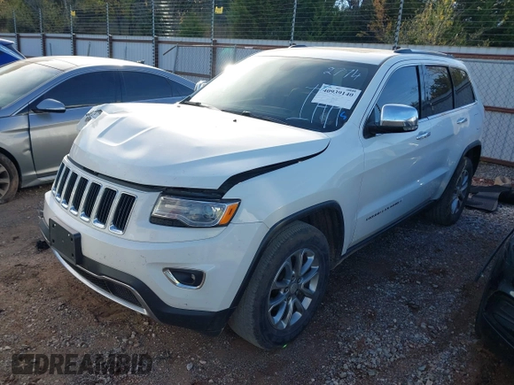 2015 Jeep Grand Cherokee Limited with VIN 1C4RJEBG8FC822774, listed as a IAAI auction lot 40939140 with 146,609 mi miles. Bid and sale history available at carsss.com. Image 17.